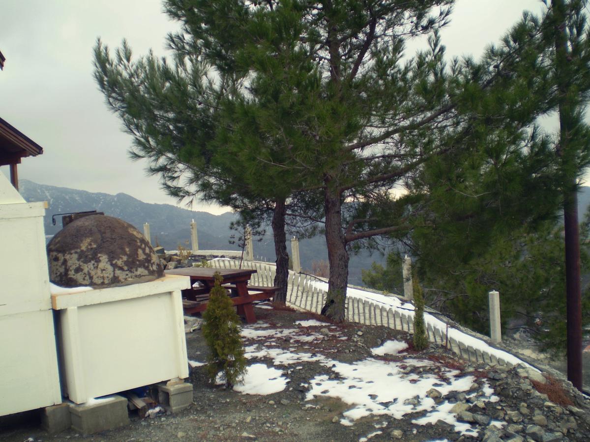 Agros Timber Log House Villa Kültér fotó