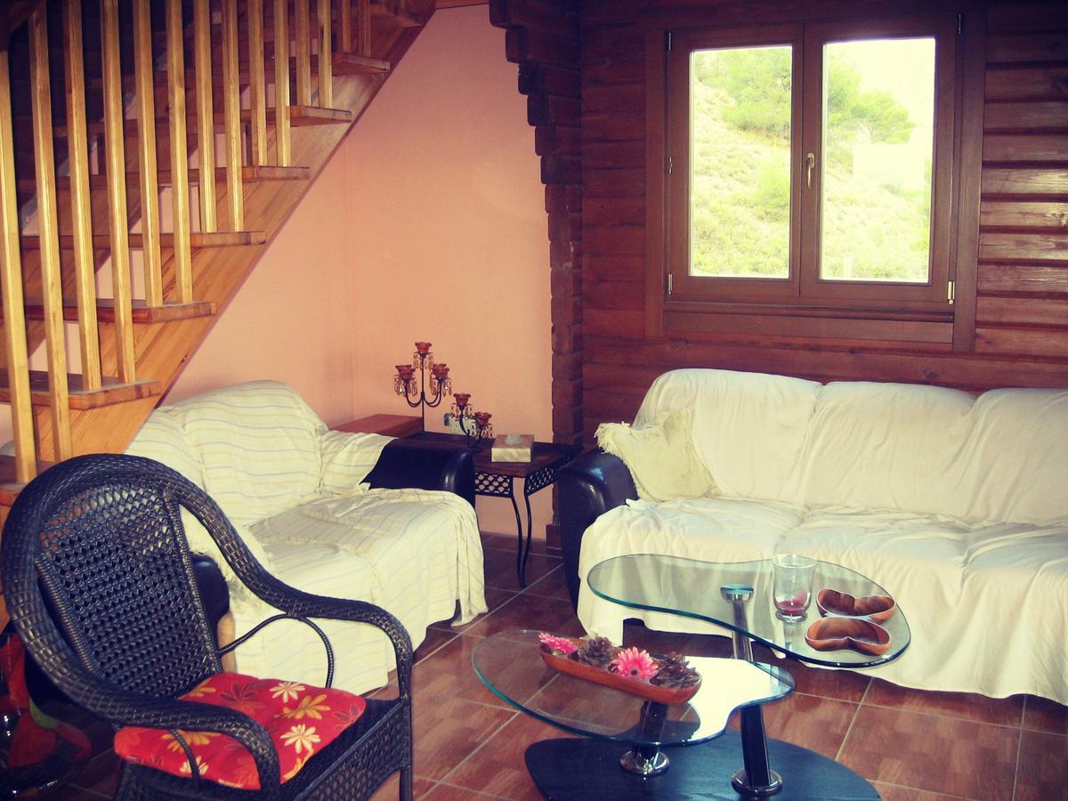 Agros Timber Log House Villa Kültér fotó