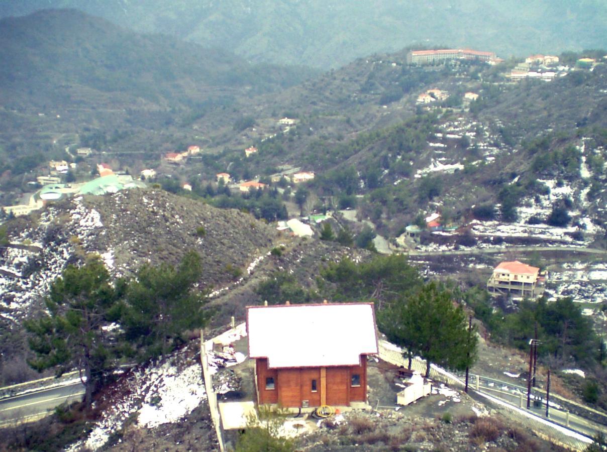 Agros Timber Log House Villa Kültér fotó