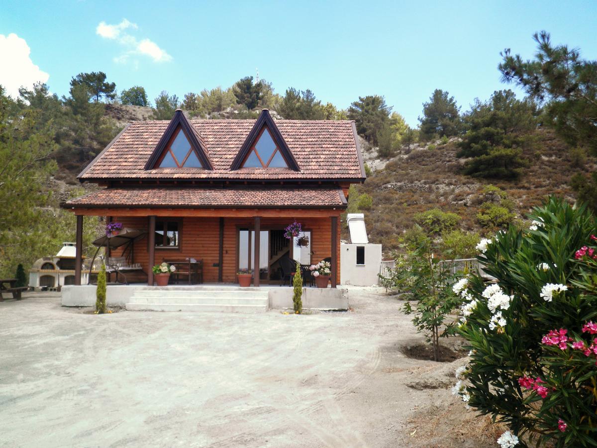 Agros Timber Log House Villa Kültér fotó