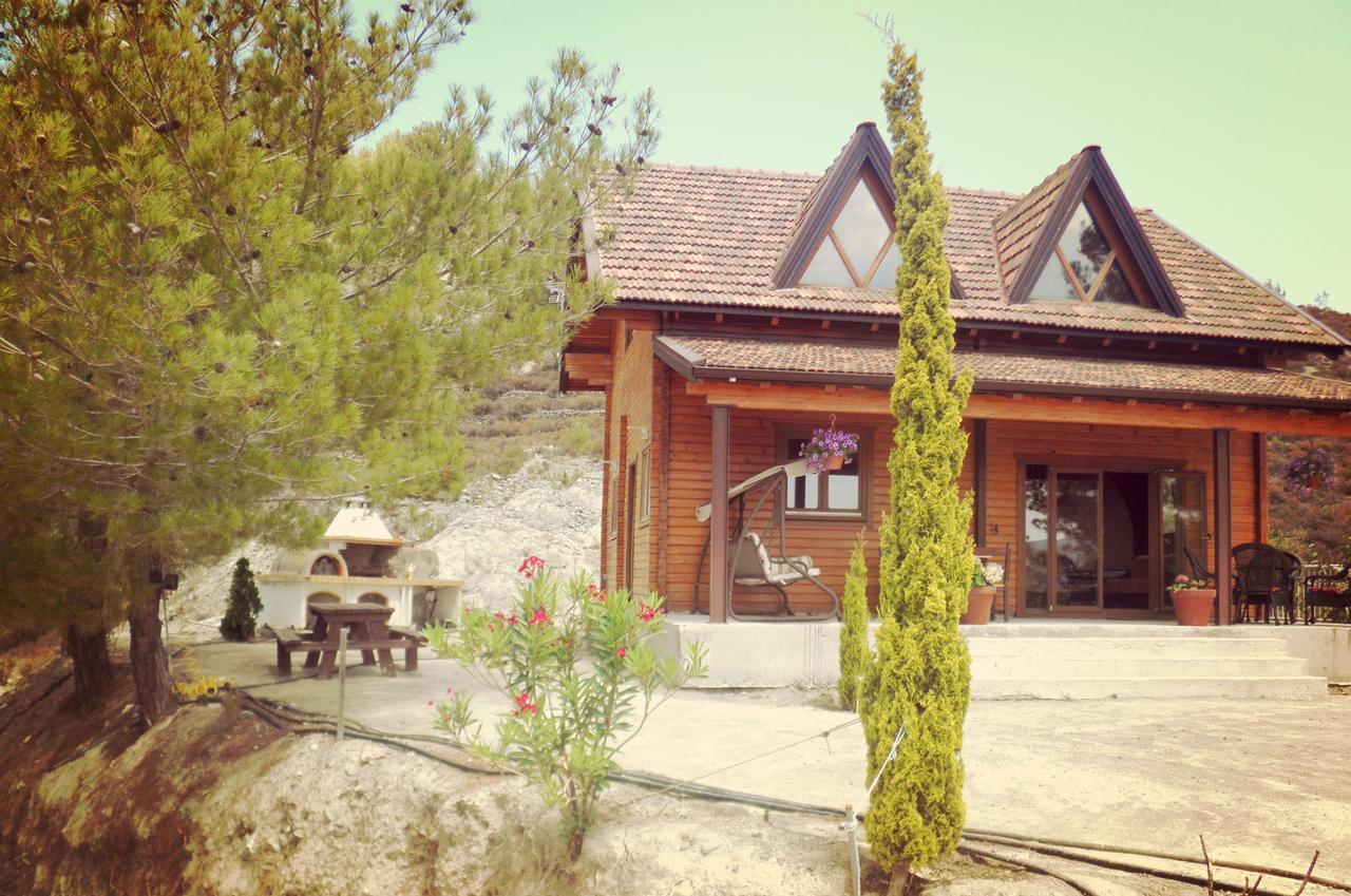 Agros Timber Log House Villa Kültér fotó