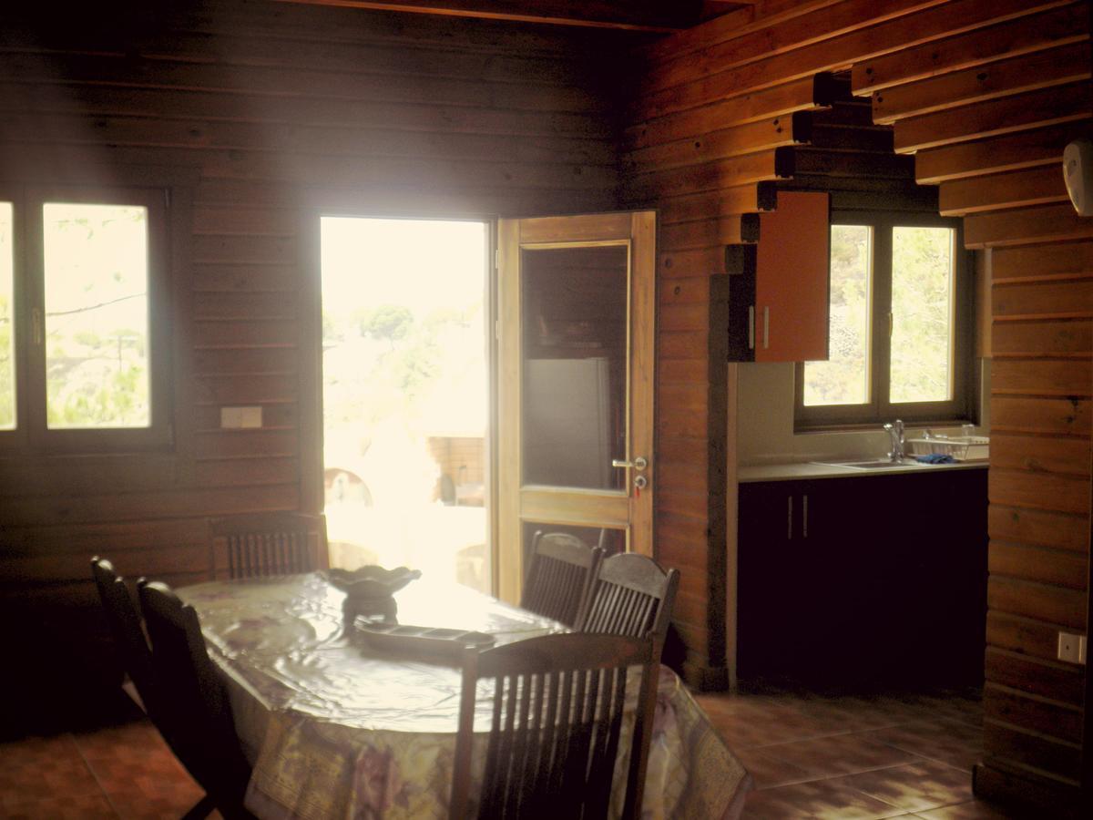Agros Timber Log House Villa Kültér fotó