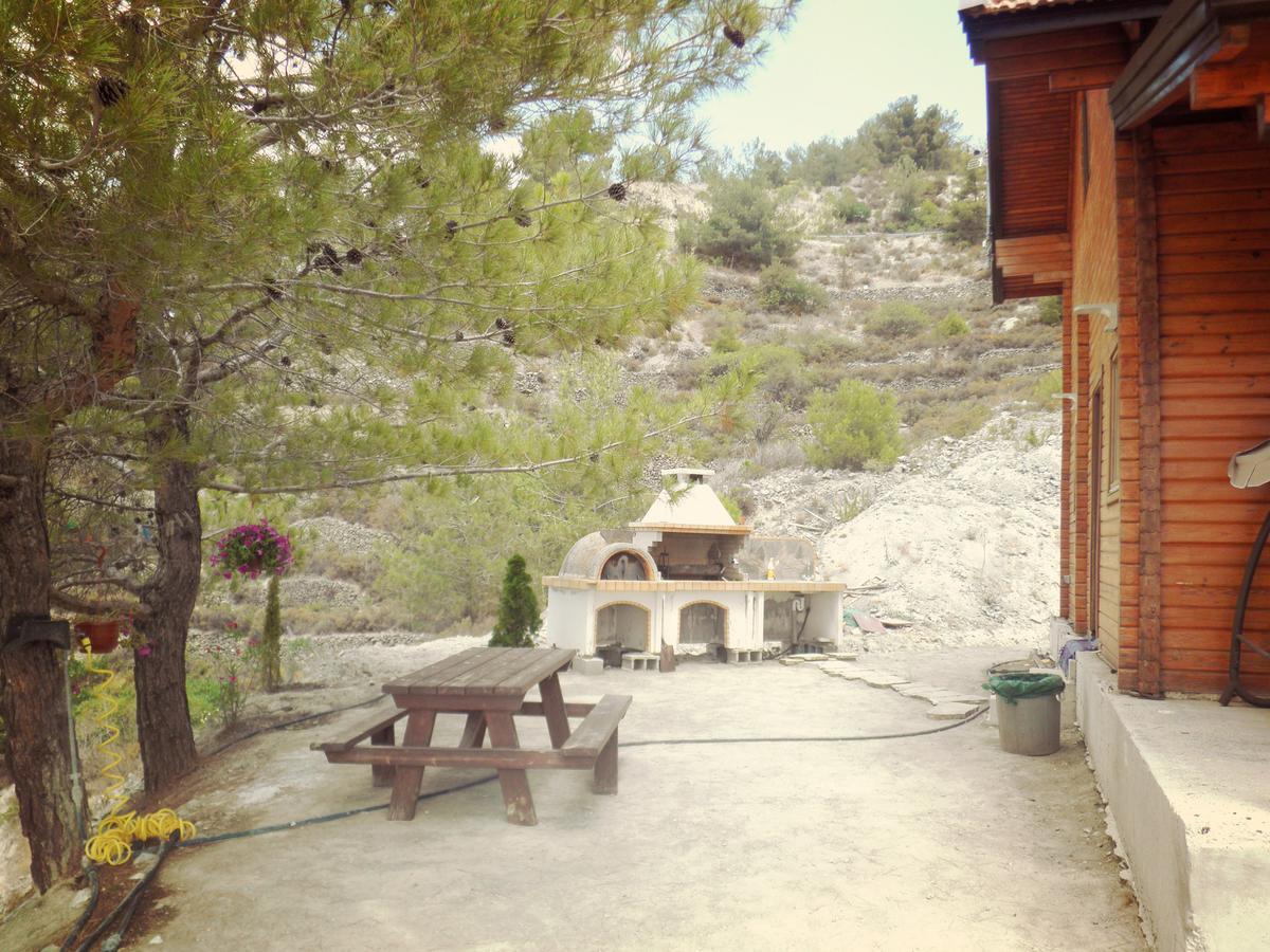Agros Timber Log House Villa Kültér fotó