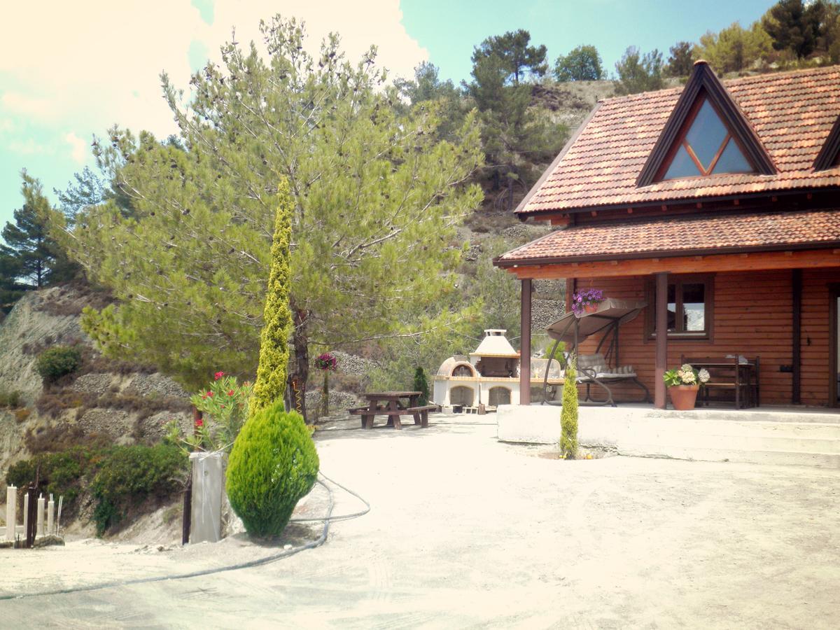 Agros Timber Log House Villa Kültér fotó