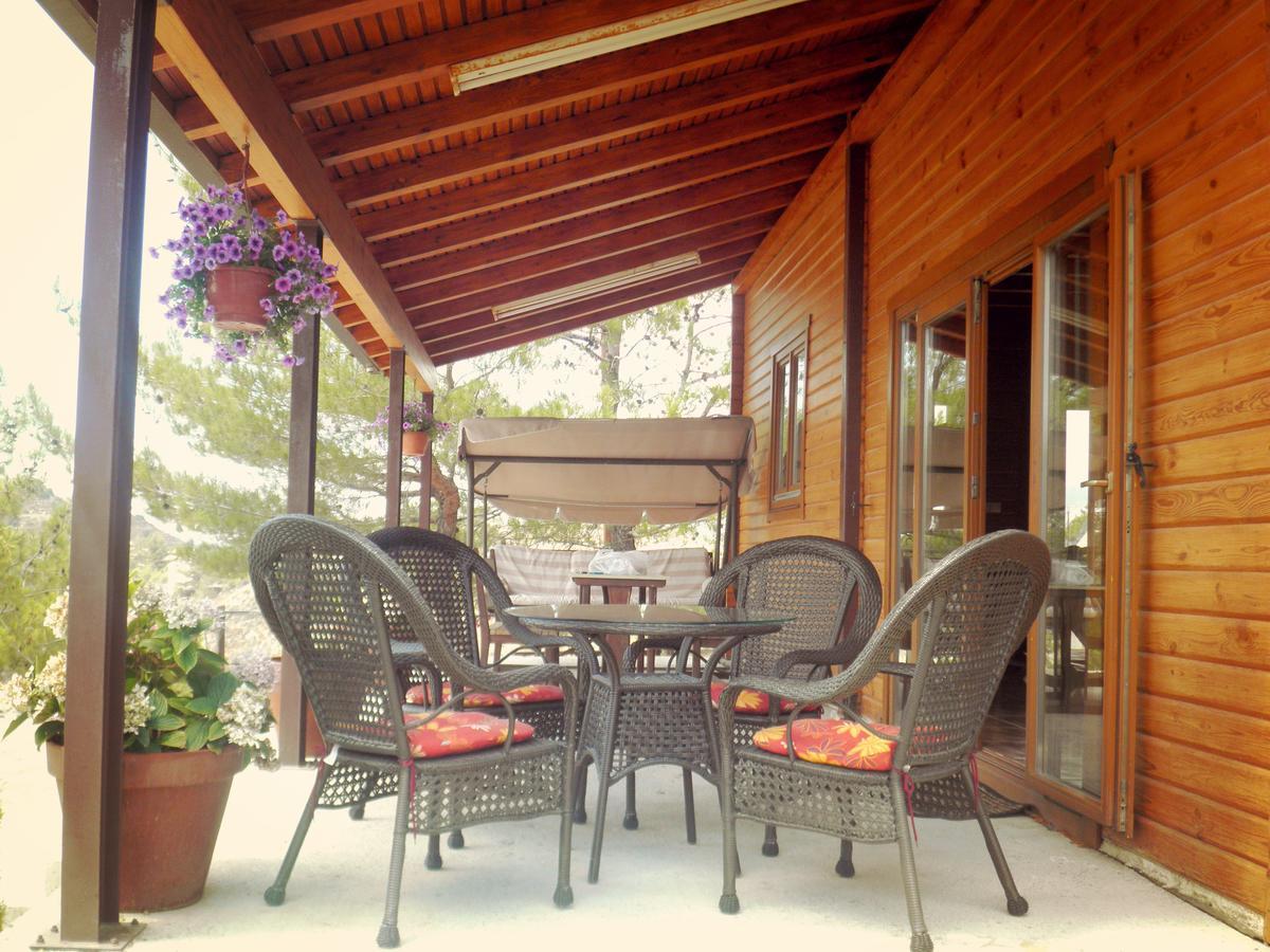 Agros Timber Log House Villa Kültér fotó