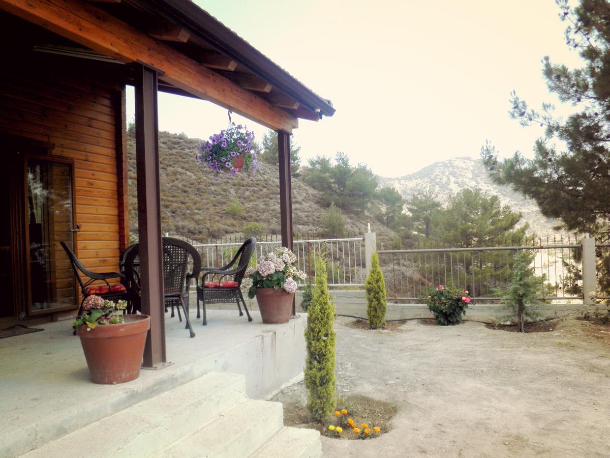 Agros Timber Log House Villa Kültér fotó